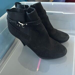 Black ankle Booties Heels